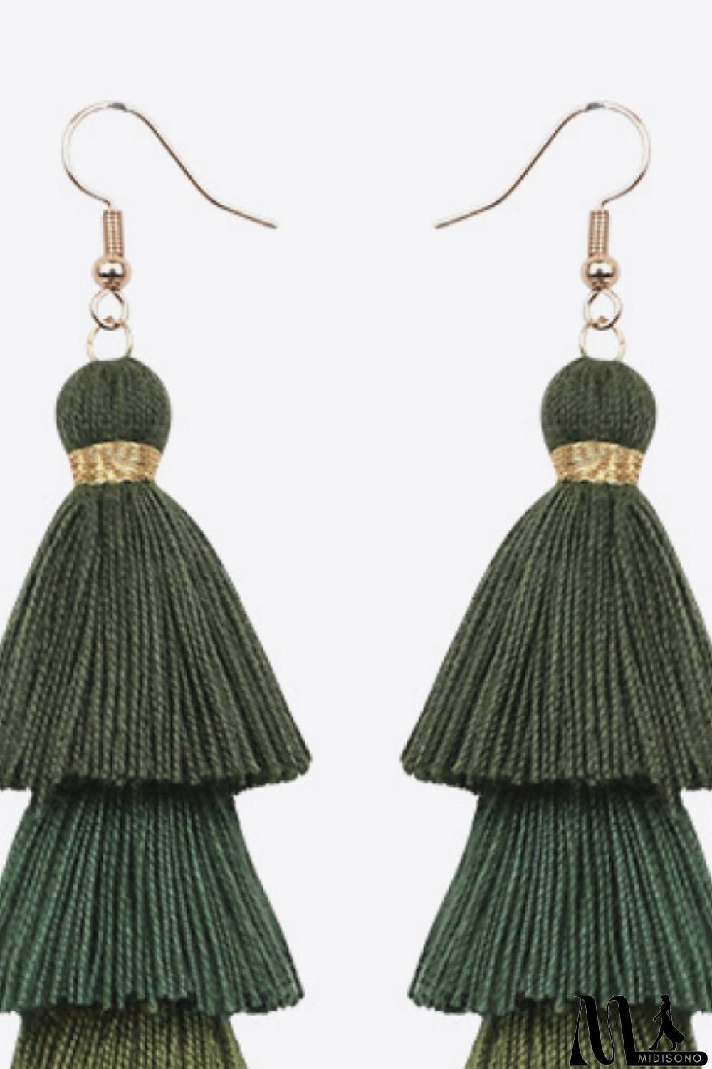 MidiSono - Layered Tassel Earrings