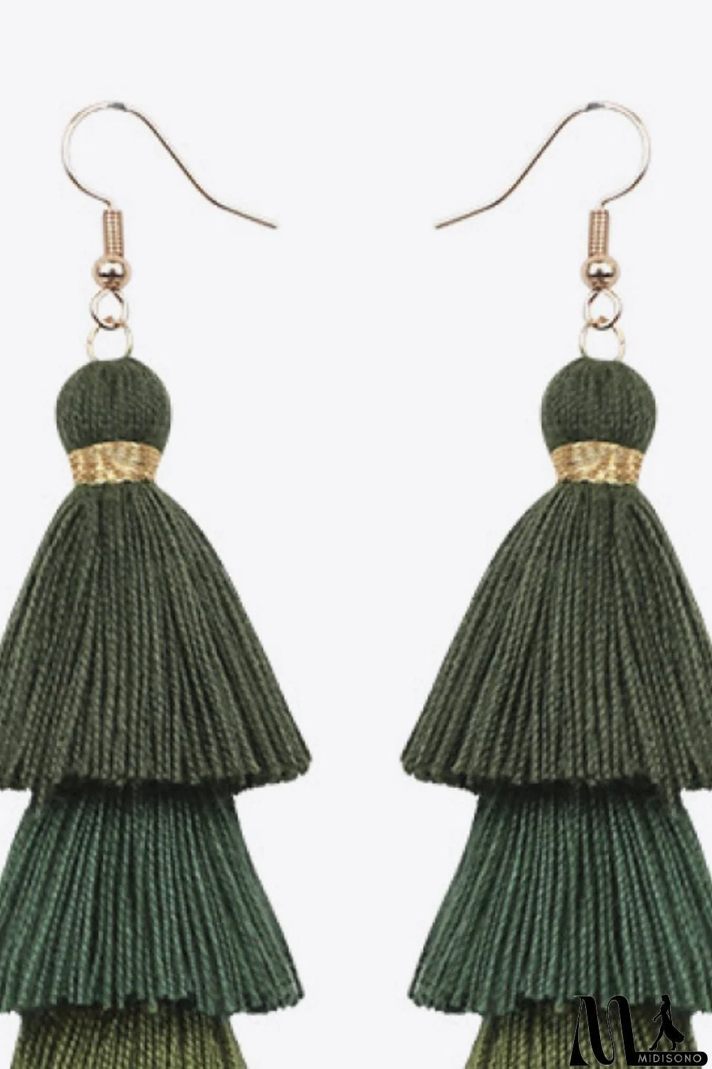 MidiSono - Layered Tassel Earrings