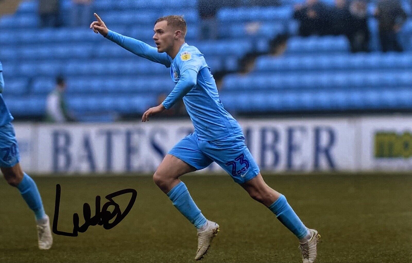 Luke Thomas Genuine Hand Signed Coventry City 6X4 Photo Poster painting