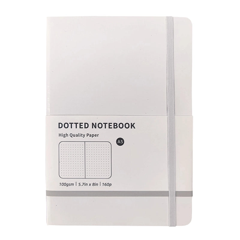 1 Piece Solid Color Learning Paper Preppy Style Notebook