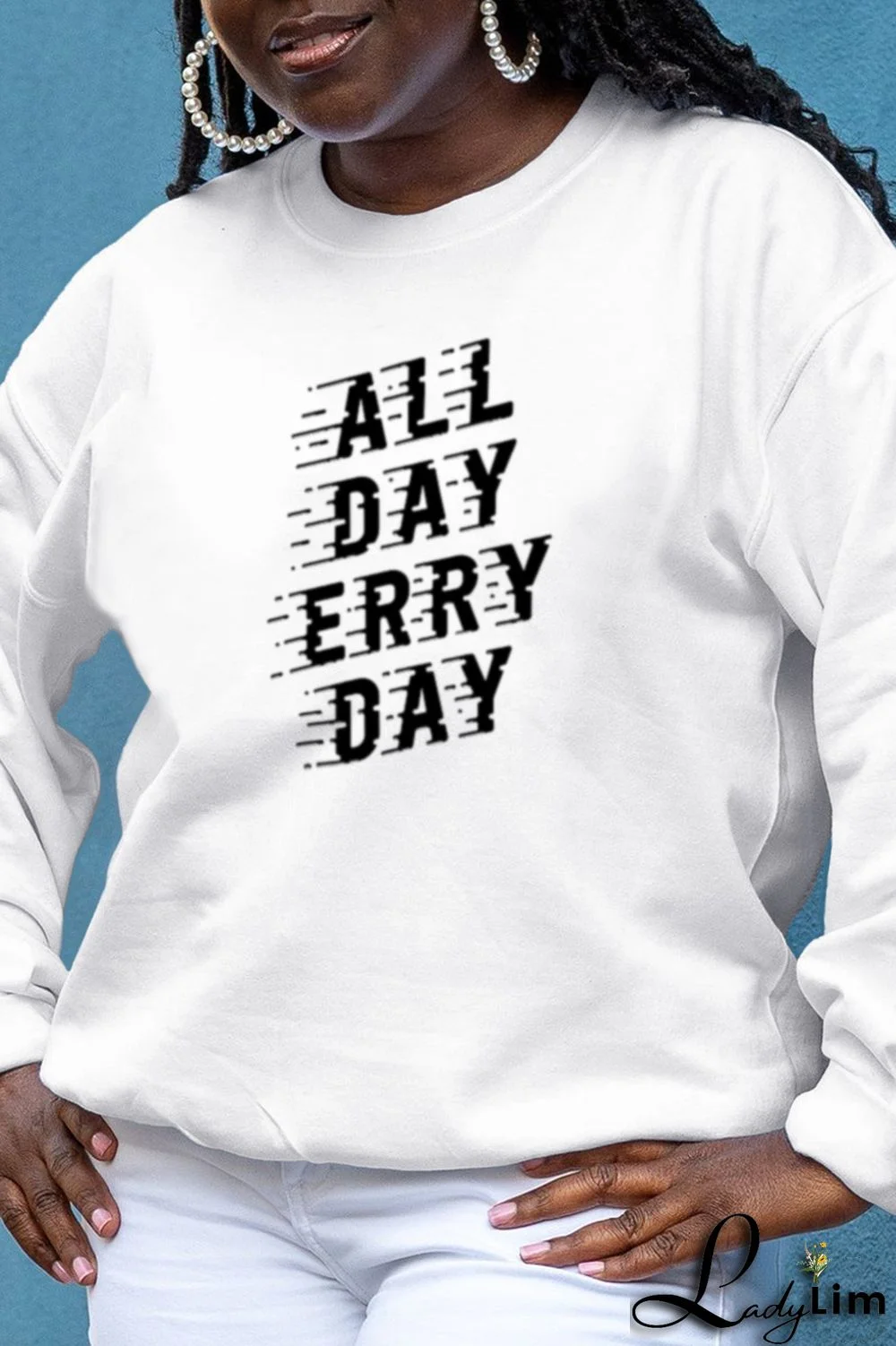 Yellow Fashion Street Solid Letter O Neck Tops