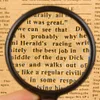 6X Reading Monocle Lightweight Pocket Magnifier Foldable Magnifying Glass