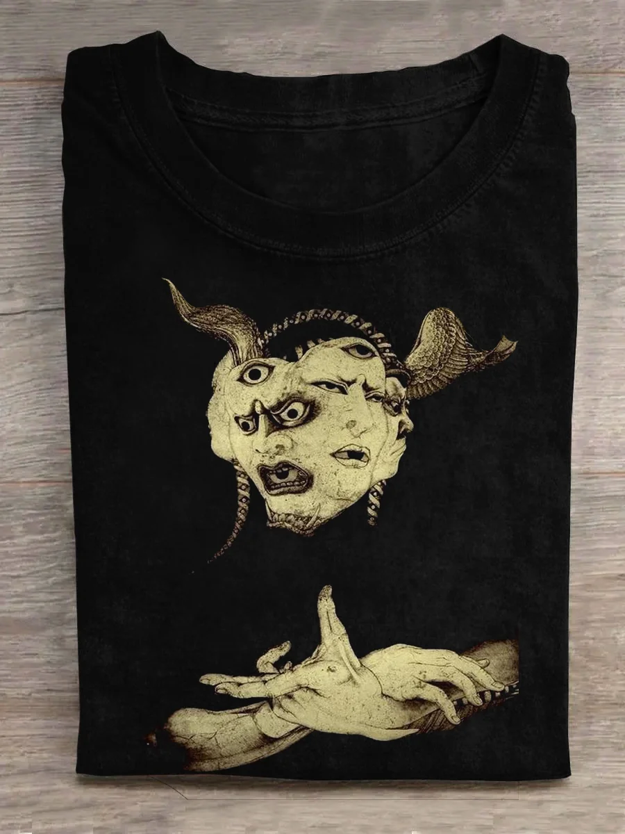 Eagerlys Scary Three-eyed Monster T-shirt Eagerlys