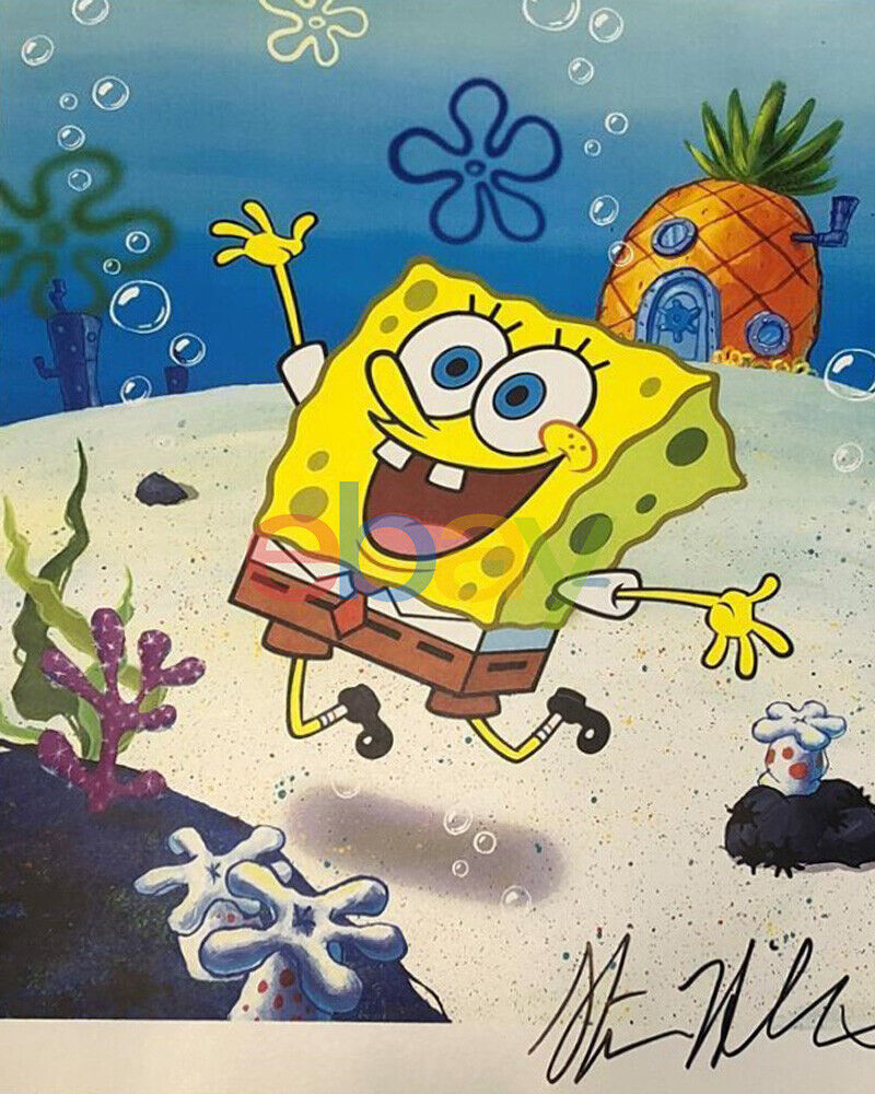 Stephen Hillenburg Sponge Bob Square Pants Autographed 8x10 Photo Poster painting reprint