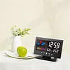 ✨⏰ Promotion du dernier jour 80% 🔥 Moniteur num&eacute;rique de temp&eacute;rature et d'humidit&eacute; &agrave; LED pr&eacute;visions m&eacute;t&eacute;o compteur &agrave; LED r&eacute;veil