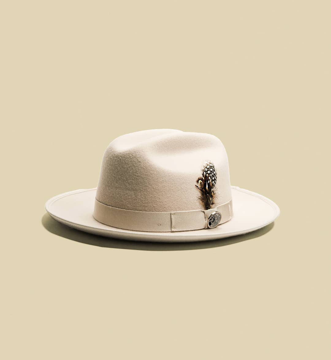 HatsMaker Ranch Fedora - Tusk[Fast shipping and box packing]