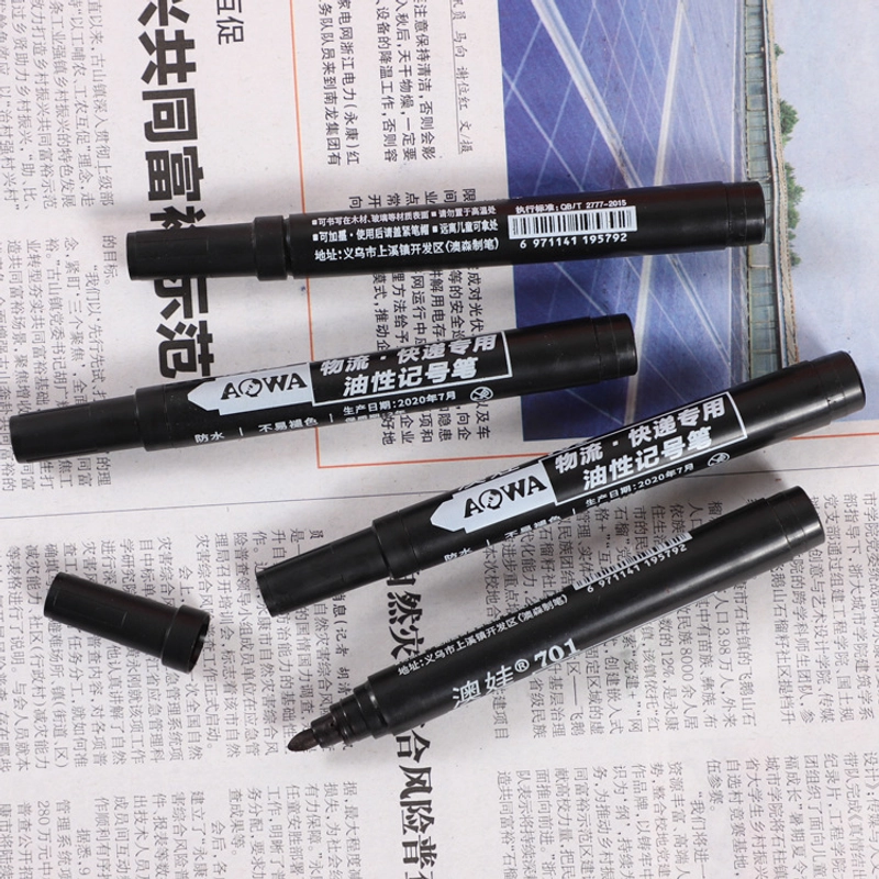 Fashion Double-headed Hook Line Blank Painting Pen 1 Piece