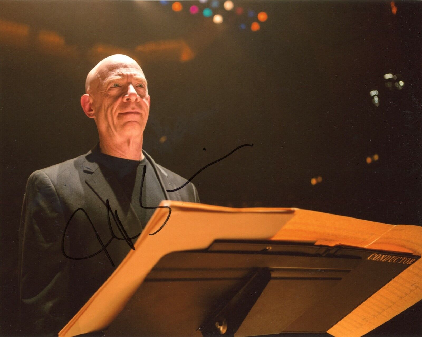 JK SIMMONS Authentic Hand-Signed WHIPLASH