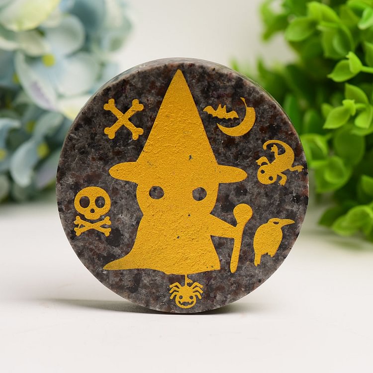 3.3" Yooperlite Round Slab with Printing