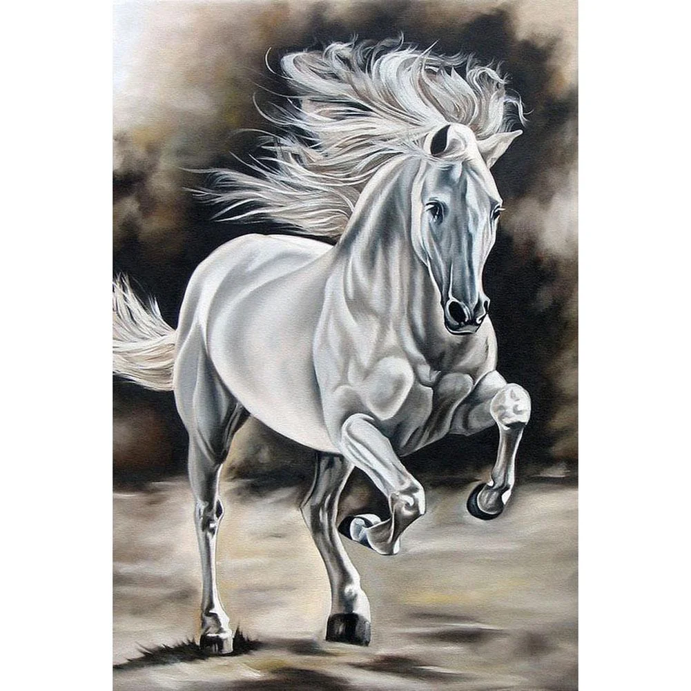 Horse (canvas) full round or square drill diamond painting