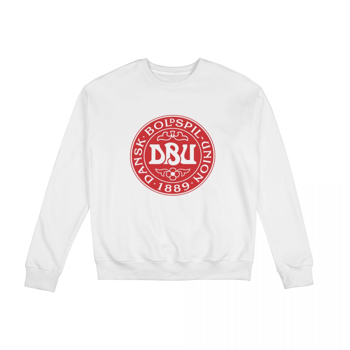 Denmark National Football Team Unisex Round Neck Sweatshirt