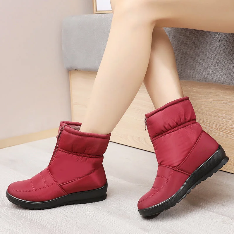 Women's Snow Ankle Boots-Winter Warm