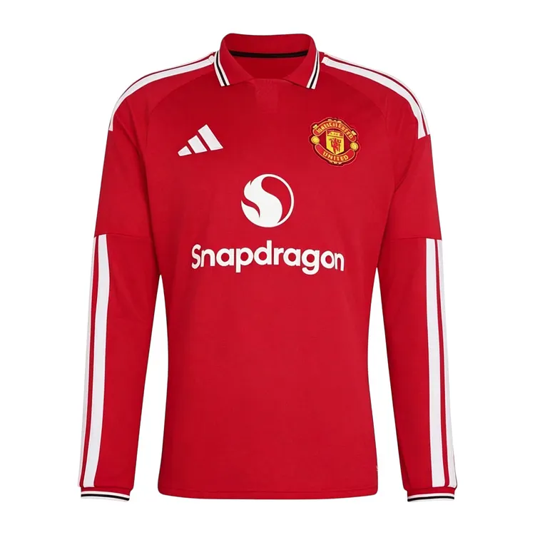 【S~4XL】Manchester United 26/27 Home Long Sleeves Jersey 1:1 Thai Quality