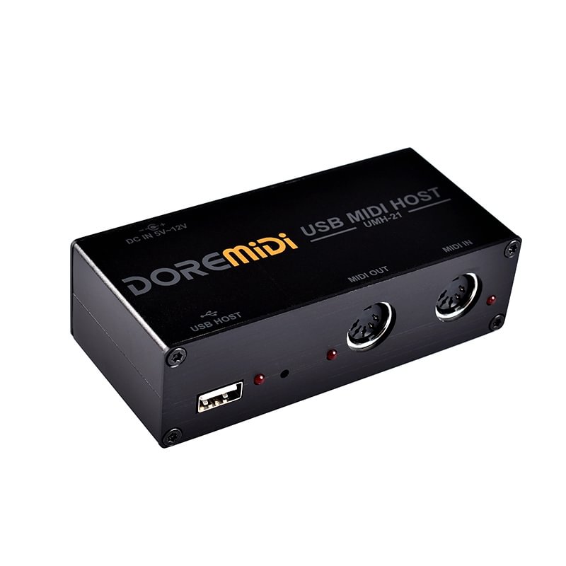 DOREMiDi High-Speed USB MIDI Host Box UMH-21 and USB HUB 2.0 Hi