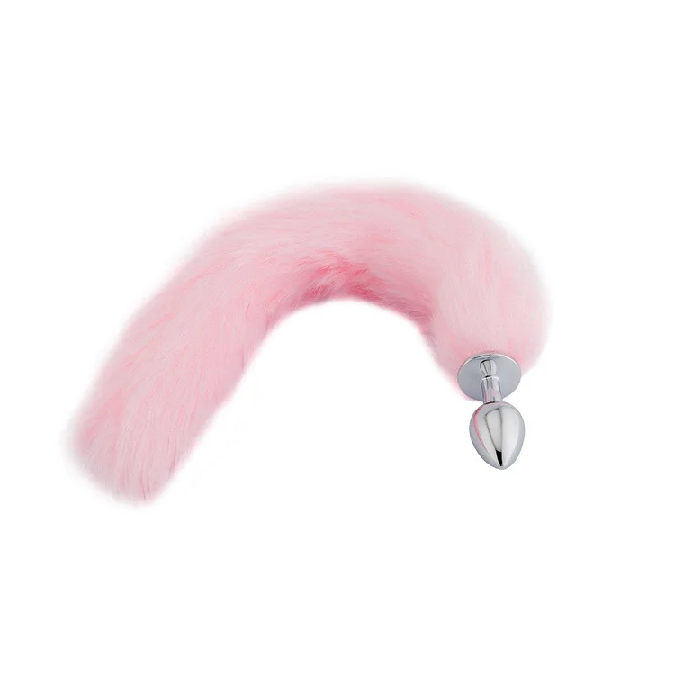 Pink Wolf Tail Plug 16
