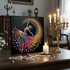 (30x30cm)DIY Dancing Girl Pearl Painting Kit With Inner Frame Home Decor