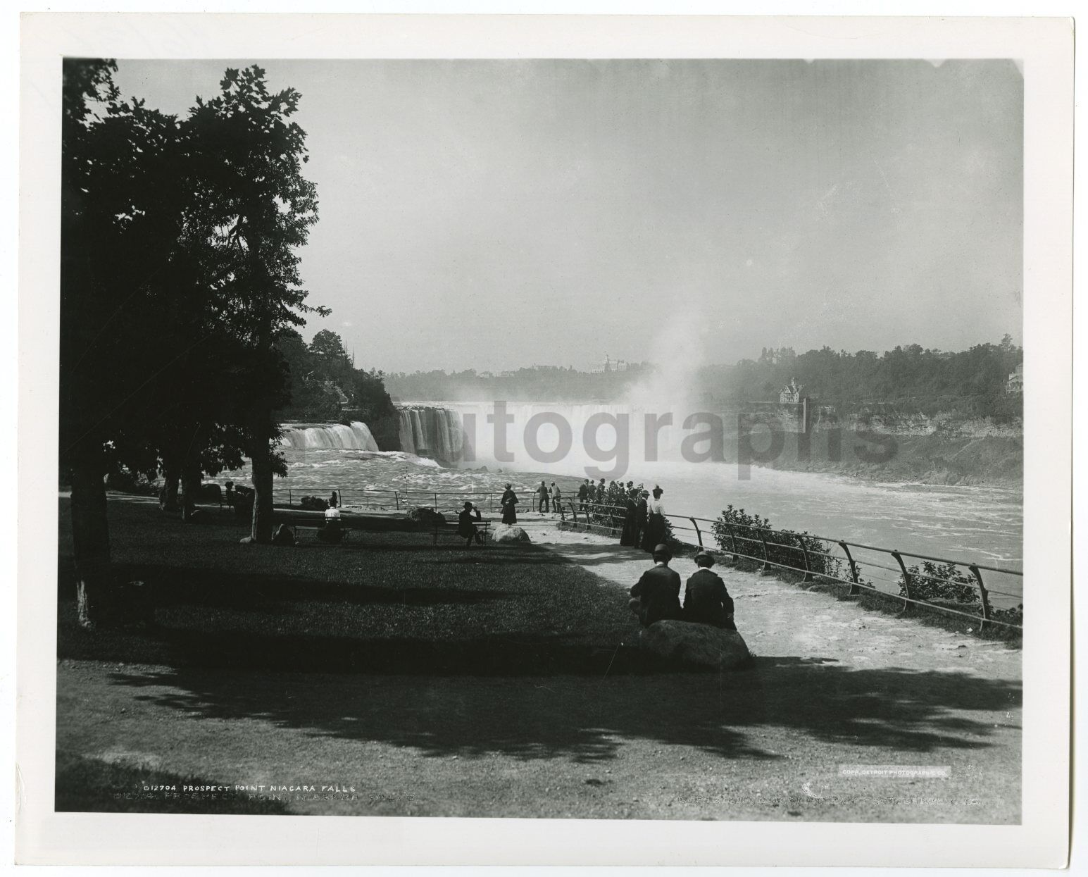 Niagara Falls - Prospect Point - Vintage 8x10 Photo Poster paintinggraph