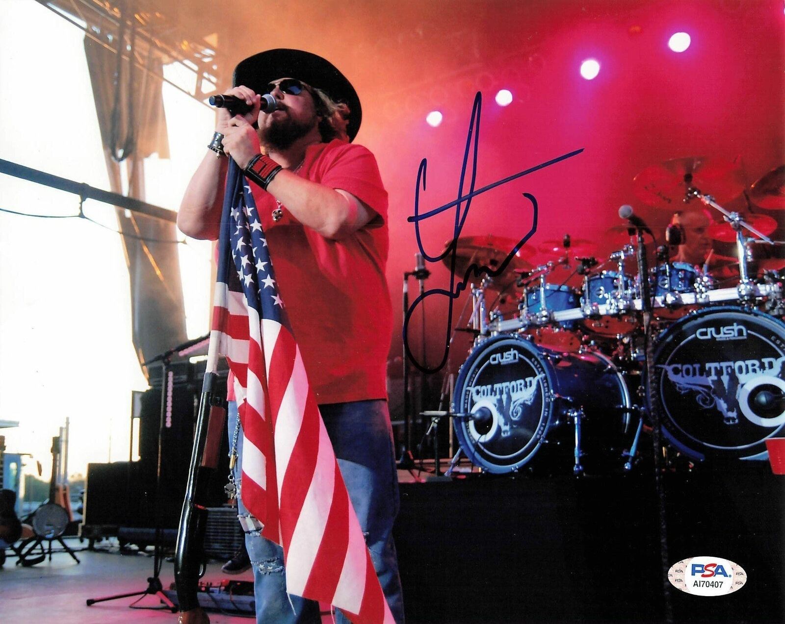 Colt Ford signed 8x10 Photo Poster painting PSA/DNA Autographed Singer