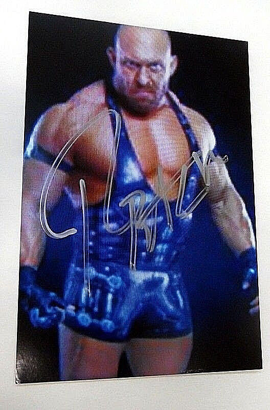 RYBACK Autographed 4x6 Photo Poster painting WWE Wrestler CONTROVERSIAL Revolution Big GUY PC923