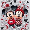Mickey mouse-plein diamant rond peinture-40 * 40cm