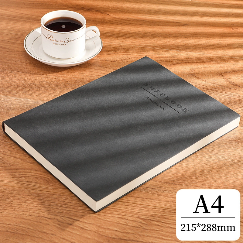 Large A4 Soft Lambskin A5 Simple Student Horizontal Line Notebook Business Thickened B5 Notepad Office Cultural Notepad