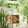 >SALE<DIY Diamond Painting Dog Wooden Wall Plaque Sign Wood Plate Hanging (MBP05)