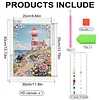Diamond Painting-DIY Special Shaped Drill Pearl Painting Lighthouse(30x40cm)