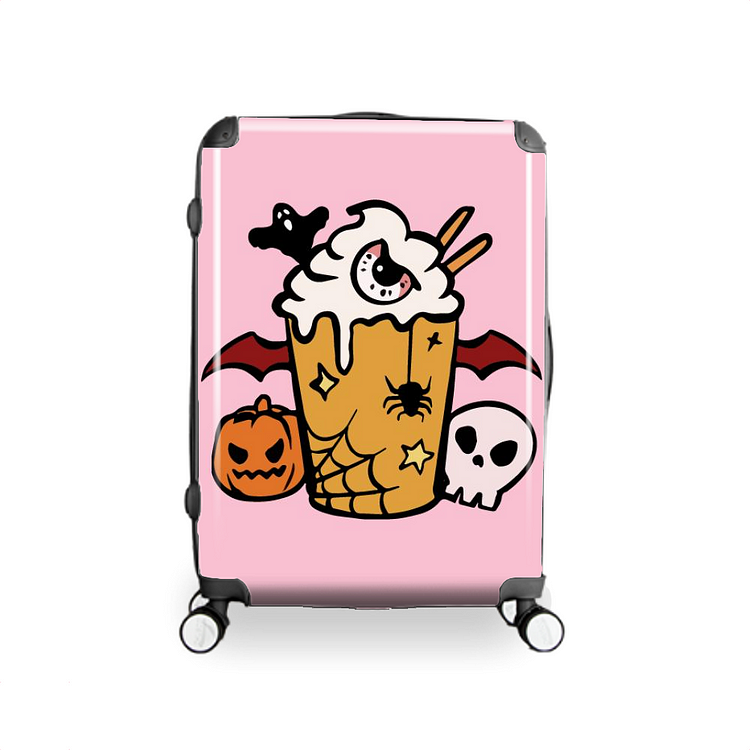 Devil Eye Ice Cream, Halloween Hardside Luggage