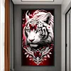 Tiger-11CT Stamped Cross Stitch 40*70cm(Big Size)