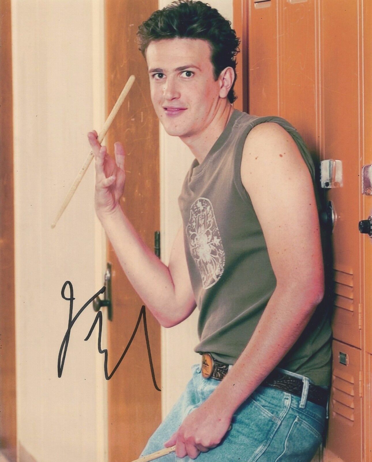 Jason Segel Signed Freaks And Geeks 10x8 Photo Poster painting AFTAL