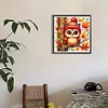 Diamond Painting-DIY Full Round Drill Owl
