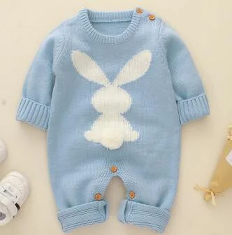 Baby Girl Romper Knitted Newborn Baby Clothes Romper With Hat Infant Toddler Jumpsuit For Kids Cotton Toddler Boys Jumpsuit