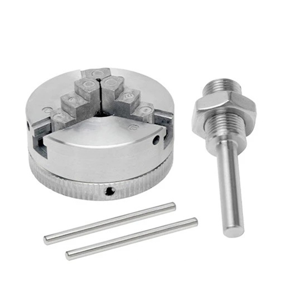 

Z011 Metal 3 Jaws Manual Lathe Chuck Clamp Self-Centering Mini Drill Chuck, 501 Original