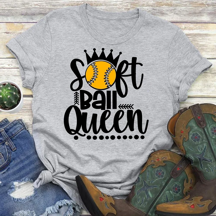 AL™ Softball queen T-shirt Tee - 01224-Annaletters