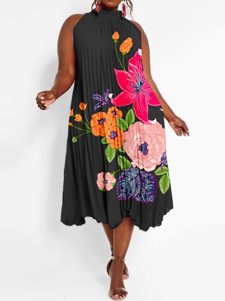 Plus size women's dress SKUH97690 QueenFunky