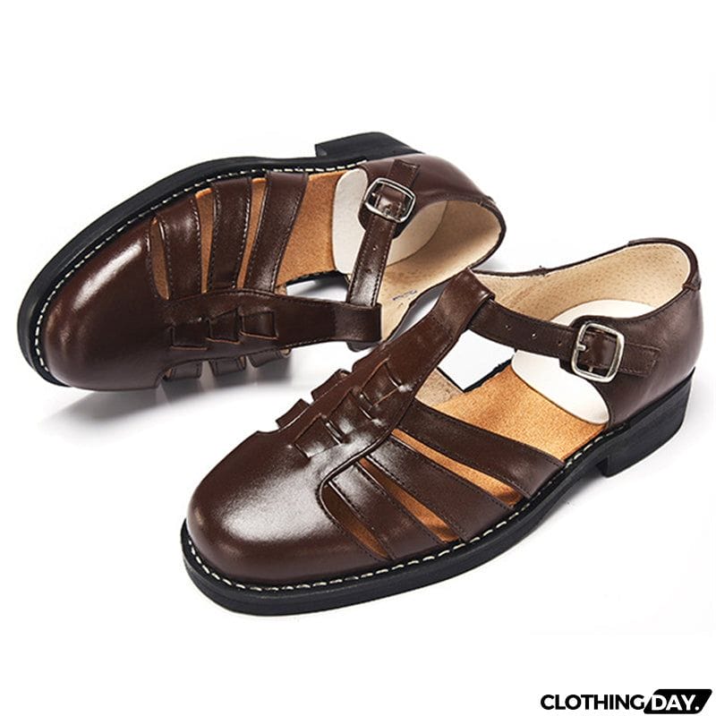Soft Breathable Solid Color Sandals For Men