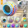 DIY Glass Mosaic Tiles Crafts Kits Handmade Multifuntional Alarm Clock Home Decor Gifts
