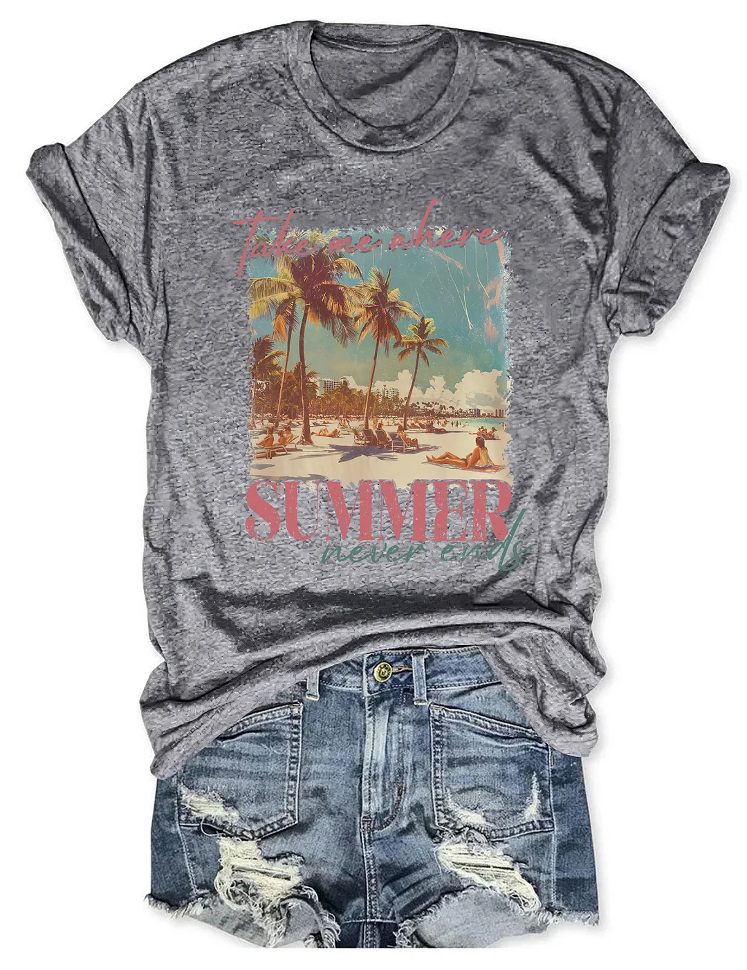 Take Me Where Summer Never Ends T-shirt