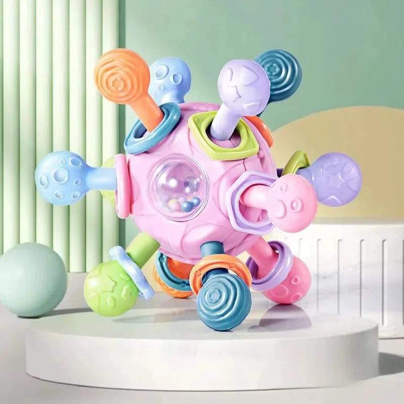 🔥Hot Sale 49% Off🔥- Colorful Baby Teething Toy 