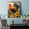 (Counted/Stamped) 11CT Cross Stitch - - Chicken And Sunflower 40*50cm/15.7x19.7in