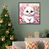 Diamond Painting-DIY Full Round Drill Love Cat