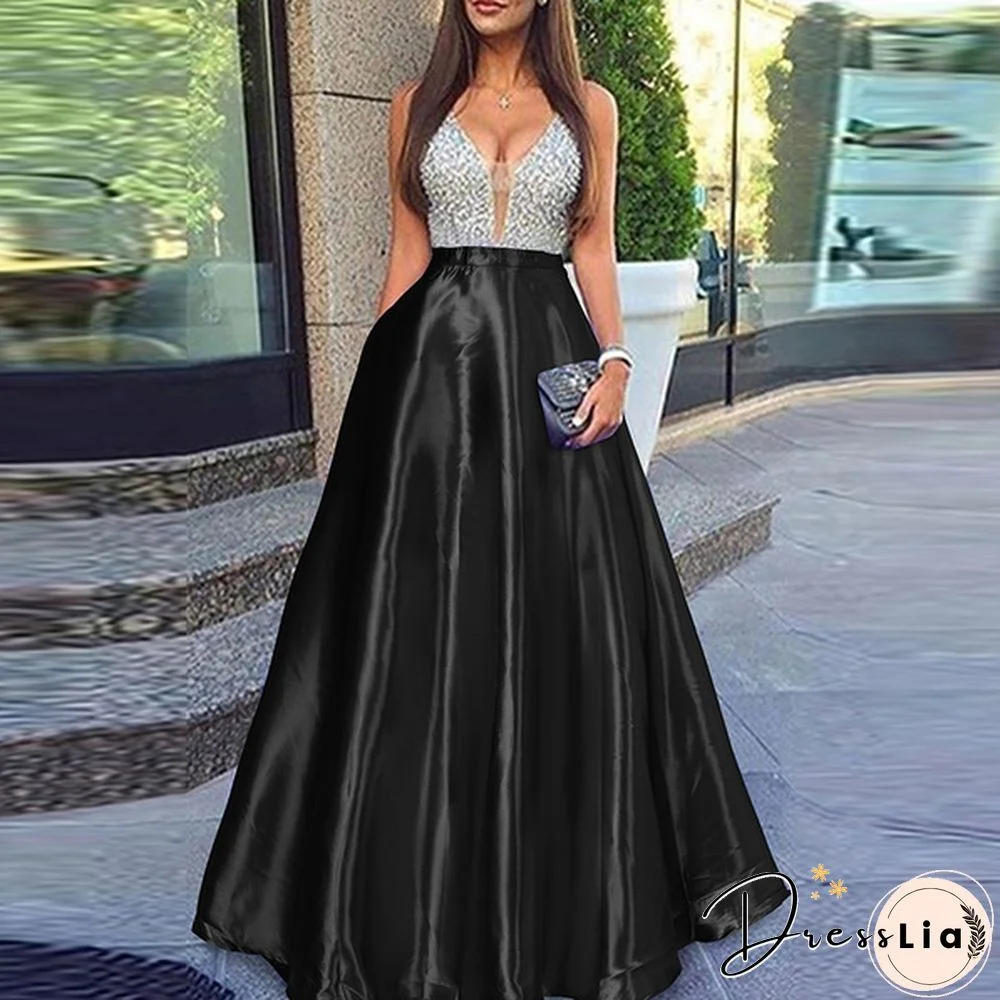 Women Summer Plus Size Party Clubbing Long Skirts Casual Long Dresses