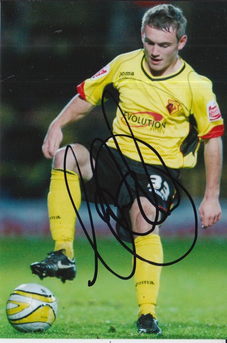 WATFORD HAND SIGNED LEE HODSON 6X4 Photo Poster painting 1.