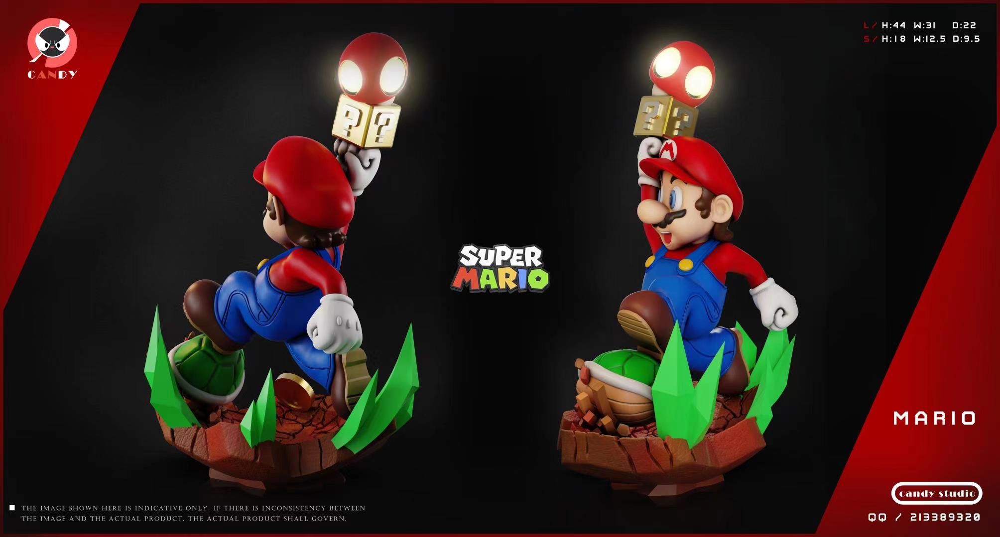 IN STOCK Candy Studio Nostalgic Series Mario Statue