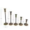 Vintage Spiral Candle Stick 5PCS Set Home Wedding Table Decor