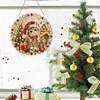 XMAS DIY Acrylic Special Shape Diamond Painting Hanging Pendant Hanging Kit