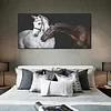 Diamond Painting-DIY Full Round Drill Horses (100*50cm)