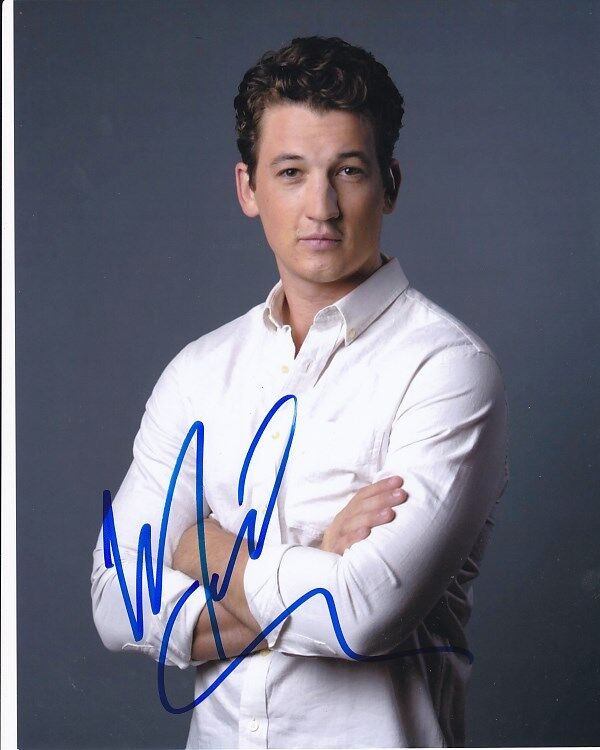 MILES TELLER signed autographed Photo Poster painting