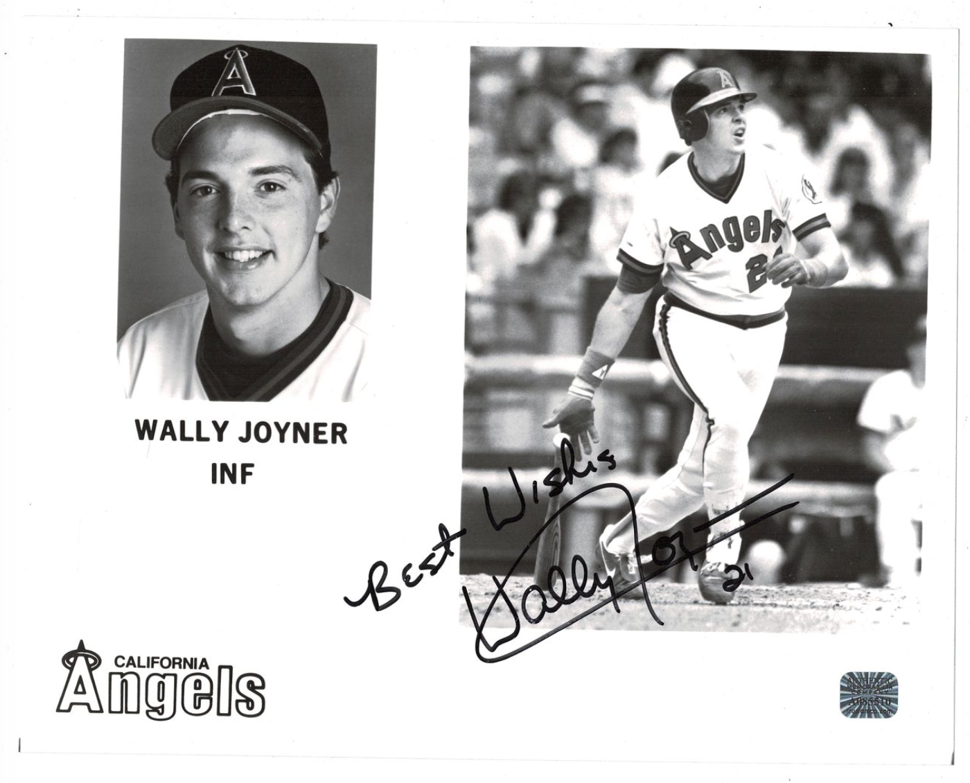 Wally Joyner signed autographed 8x10 Photo Poster painting! AMCo! 9893