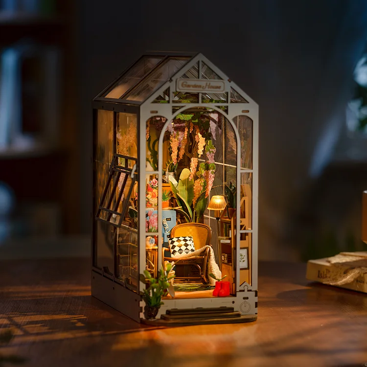DIY Miniature House Book Nook Kit: Time Travel – Kawaii Gifts